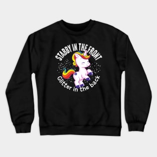 Stabby the unicorn Crewneck Sweatshirt